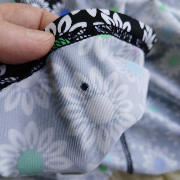 A Shore Fit One Piece Swim Dress size 14 retro floral built in padding EUC - Picture 8 of 16